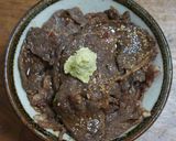 焼き肉丼わさび添え作り方5写真