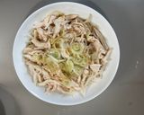 ほぐしチキンのゴマだれぶっかけそうめん作り方6写真
