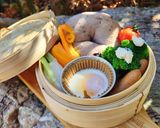 ワンプレートせいろ♪ふわふわベーグル作り方2写真
