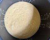 油不使用⭐︎栗甘露煮の汁で炊飯器スポンジケーキ作り方5写真