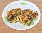 ヘルシー♡豆腐のふわふわ焼き作り方10写真