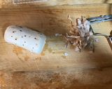 変わりスモークサーモンの山かけ作り方1写真