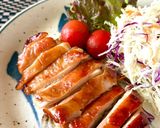 簡単肉料理・丼にも★鶏もも肉のアジア風照り焼き作り方8写真