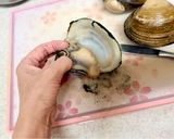 ホッキ貝の刺身（下処理方法）作り方3写真