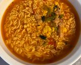 袋麺⭐︎レンジで簡単に作る方法作り方4写真