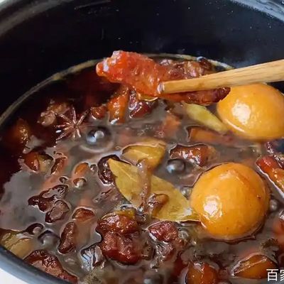 台湾滷肉飯｜氷砂糖と香辛料で作るルーローハン：工程9