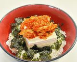 爆速🤗豆腐キムチ韓国海苔マヨ丼作り方4写真