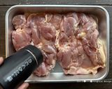 チキンステーキ⭐︎テリヤキレモンソースがけ作り方2写真