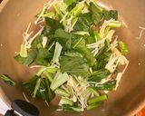 簡単便利☆小松菜ツナえのきだけのカレー炒め作り方3写真