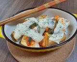 厚揚げのキムチーズ焼き作り方4写真