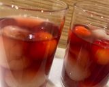 赤ワイン風味のさくらんぼ&ライチのゼリー作り方7写真