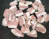 豚トロとニラ.玉ねぎの香ばしポン酢炒め作り方3写真