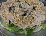 豚しゃぶ肉ともやしの蒸し焼き♪作り方4写真