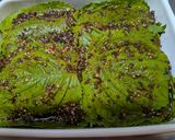 韓国本場の味　エゴマの葉の醤油漬け作り方5写真