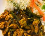 レトルト●鶏肉のバジルバター炒めカレー作り方4写真