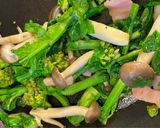 菜の花と栗のグラタン作り方1写真