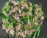 豚肉と小松菜の炒め物⭐︎ウスターソース作り方6写真