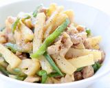 オートクッカー で【Bistro青椒肉絲作り方5写真