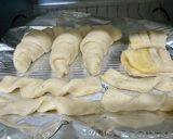 発酵も折込みも無　やわらかクロワッサン風作り方8写真