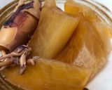 味しみ大根が絶品！やわらかイカ大根の煮物作り方6写真