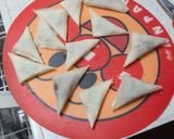材料4つ！オーブンで作る三角チョコパイ作り方3写真
