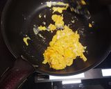 豆腐と小松菜のふわふわ卵炒め作り方4写真