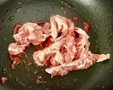 忘却ソースの豚コマカレーポークチャップ!作り方3写真