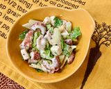 まったり美味しい♪セロリと竹輪・チーズのサラダ作り方6写真