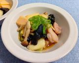 鶏モモ肉と野菜のオイスターソース蒸し作り方6写真