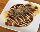 卵焼きフライパンでとんぺい焼き作り方4写真