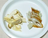 チンゲン菜のかた焼きそば作り方2写真