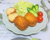 卵牛乳アレルギー☆孫のクリームコロッケ作り方10写真