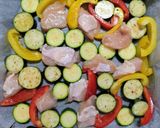 夏の夕飯簡単ズッキーニ夏野菜鶏胸肉グリル作り方9写真