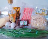 ＊キクラゲと卵と豚肉ともやしの中華炒め＊作り方1写真