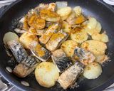 カレー塩で簡単！鯖とポテトのカレーソテー作り方6写真