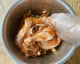 炊飯器鶏もも肉作り方3写真