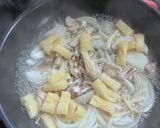 今日の晩御飯!簡単!豚肉ときのこの卵あんかけ作り方2写真