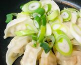レトルト●長ネギ＆餃子作り方2写真