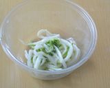 白菜の芯を細く切ってナポリタン風♪作り方3写真