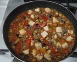 夏野菜たっぷりの麻婆豆腐作り方8写真