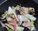 茄子とベーコンのトマト煮込み作り方4写真