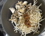 ★簡単★もやしと舞茸の味噌炒め作り方3写真