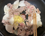 柔らか豚肉と大根&青梗菜の炒め物作り方7写真