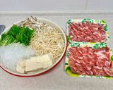 我が家の土鍋しゃぶしゃぶ作り方1写真