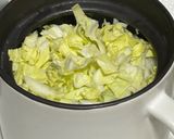 レンジで春キャベツとトマトの塩レモン蒸し作り方3写真