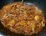 鶏もも肉と切り干し大根のトマト煮作り方6写真