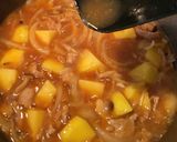 下味で豚こまフワフワ👑味しみ旨い肉じゃが作り方12写真