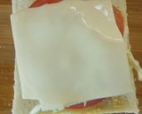 ハムとチーズのサンドイッチ作り方3写真