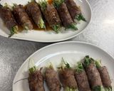 水菜の肉巻き作り方7写真
