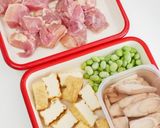 鶏ごぼうと厚揚げの甘辛炒め作り方1写真